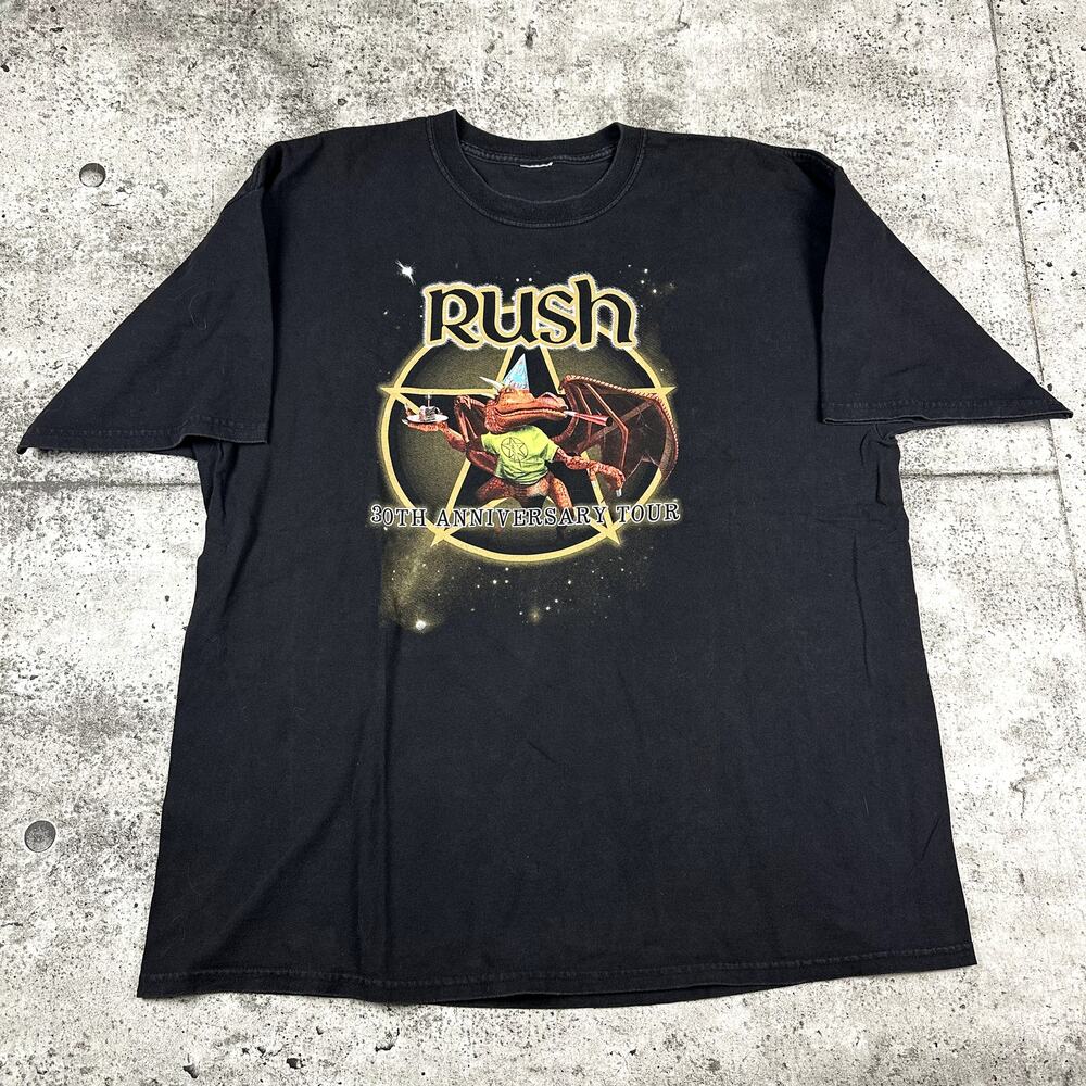 Vintage Rush 30th Anniversary Tour Shirt 2004 XXL (26x32)